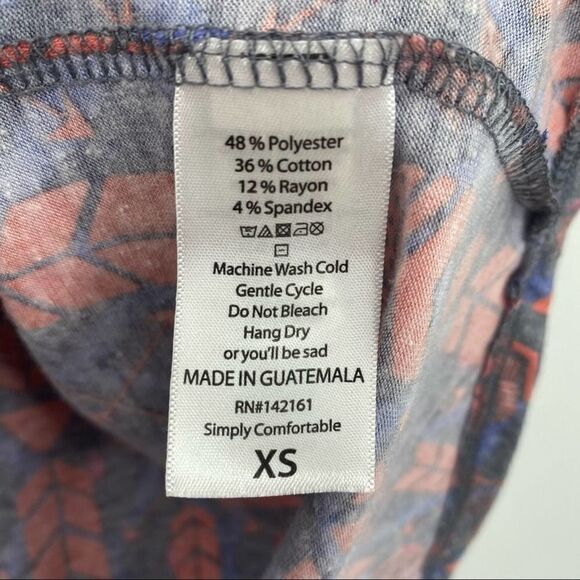 NWT Lularoe irma tunic, size XS - Picture 6 of 7